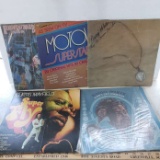 Lot of 5 Vintage Vinyl Record Albums, Curtis Mayfield, Atlantic Rhythm and Blues and More