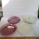 Lot of Vintage Fire King, Pyrex and Glasbake Casserole Dishes