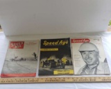Lot of 3 1950’s Speed Age Magazines