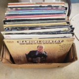 Box Lot of Assorted Vintage Vinyl Record Albums