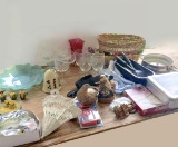 Table Lot of Miscellaneous Items