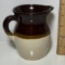 Roseville R. R. P. Co. Brown Drip Creamer