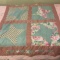 Handmade Throw Quilt