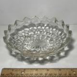Whitehall Footed Clear Jeanette Glass Dish