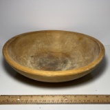 Munising Dough Bowl Signed on Bottom