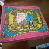 1968 The World of Barbie Double Doll Case Full of Misc Barbies & Lots of Clothing & Accessories