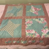 Handmade Throw Quilt