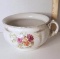 Antique Chamber Pot with Floral Design