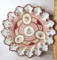 Impressively Decorated Floral Porcelain Bowl with Queen Center