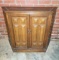 Vintage Wooden Angled Hallway Cabinet