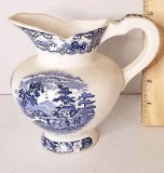 Beautiful Blue & White Pitcher