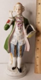 Vintage Porcelain Victorian Man Figurine