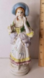 Porcelain Victorian Woman Figurine