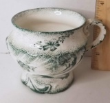 Antique Brookstone Green Accent Royal Vitreous Mug by John Maddock & Sons England