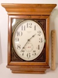 Wooden Battery Operated Verichron Wall Clock