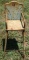Adorable Vintage Metal High Chair