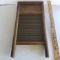 Antique Dubl Handi Wood and Metal Washboard