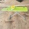Vintage Childs Metal Folding Ironing Board and Toy Iron