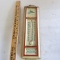 Vintage Metal Cleveland County Fair, Shelby NC Thermometer
