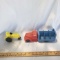 Lot of 2 Plastic Toys, Marx Truck, Ohio Tractor