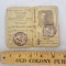 American Expeditionary Forces ID Card, American Red Cross, 1920