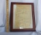 Piedmont Wagon Company Framed Lumber Order From 1907