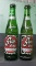 Lot of 2 Unopened Vintage Sundrop Glass 9 Oz Bottles