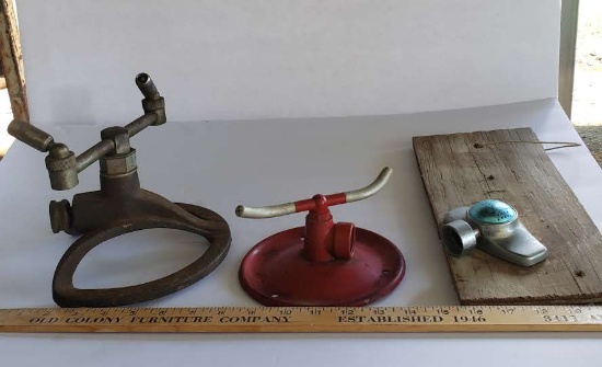 Lot of Vintage Lawn Sprinklers -Craftsman & More