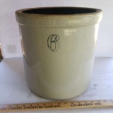 Antique 6 Gallon Pottery Crock