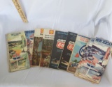 Lot of Vintage Road Maps