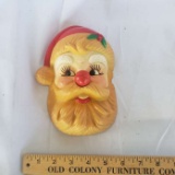 Vintage Santa with Light Up Nose