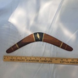 Vintage Wood Boomerang