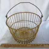 Large Vintage Egg Gathering Basket