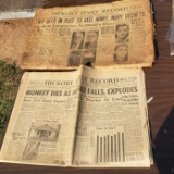 Hickory Daily Record, 1938-72 Pages, 1961-20 Pages