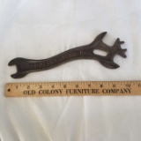 Antique Moline Plow Co Wrench WP241