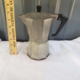 Vintage Coffee Espresso Maker Pot, Made in Italy
