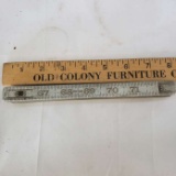 Vintage Craftsman 3937 Folding Aluminum Ruler