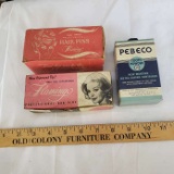 Vintage Flamingo Hair Pins and Pebeco Tooth Powder, All Full