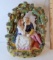 Young Couple in Love Large Porcelain Figurine