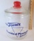 Large Tom's Glass General Store Jar with Lid