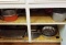 Cabinet Lot of Misc Kitchenware
