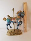 1987 Collectible Porcelain Carousel Horse Figurine