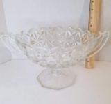 Double Handled Glass Compote