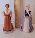Pair of “Great American Women” Limited Edition Figurines - Abigail Adams & Martha Washington