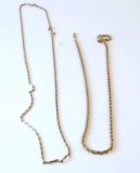 Gold Tone & Silver Tone Necklaces