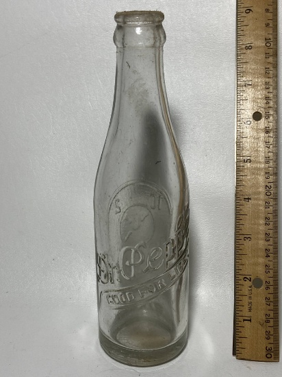 Vintage Dr. Pepper Greenville, SC Soda Bottle