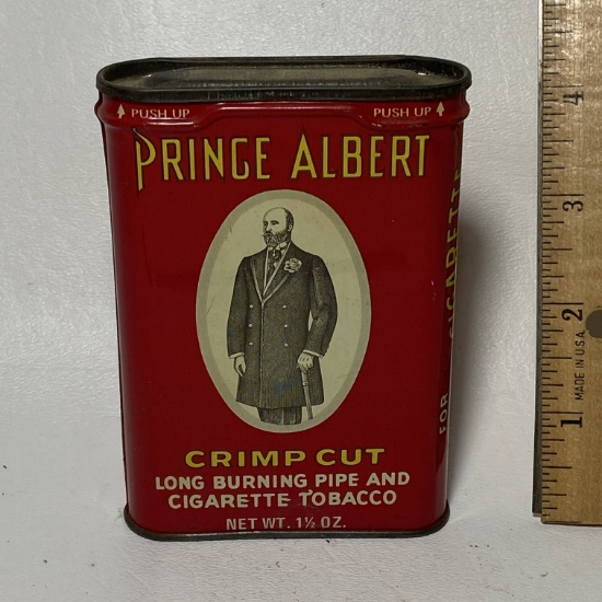 Vintage Prince Albert Tobacco Advertisement Tin