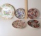 Lot of 5 Oriental Style Decorative Plates