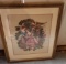 Framed Victorian Style Needlepoint