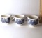 Lot of 3 Blue Willow Mugs